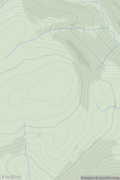 Thumbnail image for Peat Law [Northumberland] showing contour plot for surrounding peak